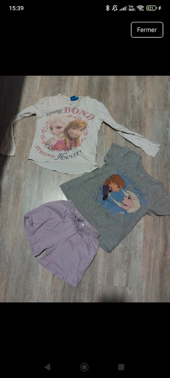 Lot 6-8 ans reine des neiges