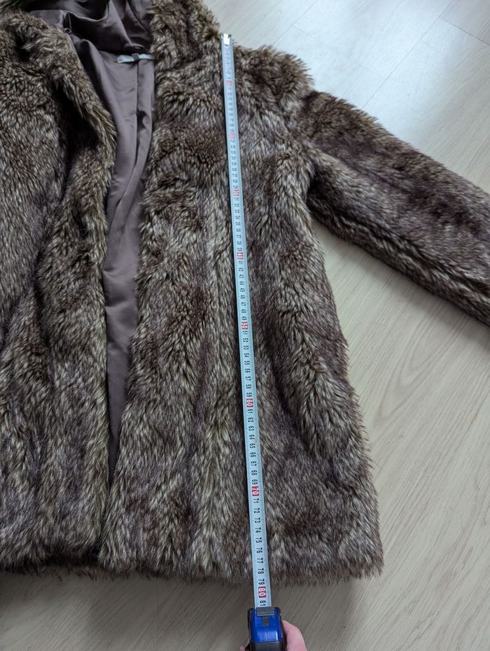 Manteau fausse fourrure etam - photo numéro 9