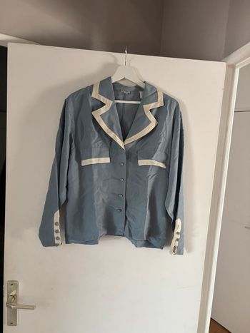 Chemisier vintage 100% soie