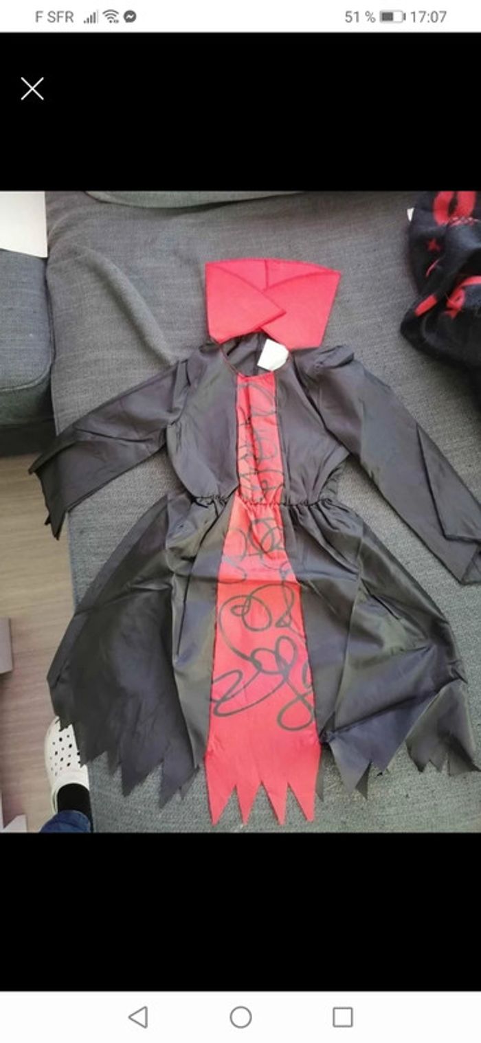 Déguisement vampire Taille 4-6 ans