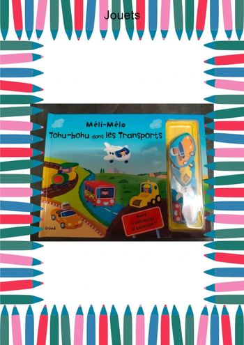 Livre Meli mélo Tohu Bohu dans les transports