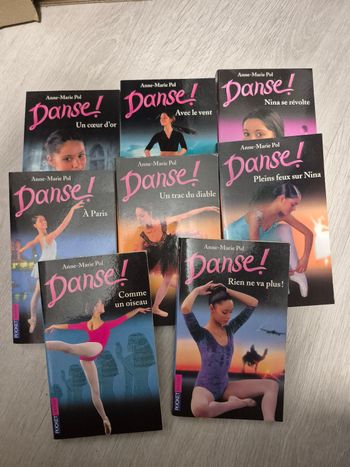 Lot de 8 livres Danse !
