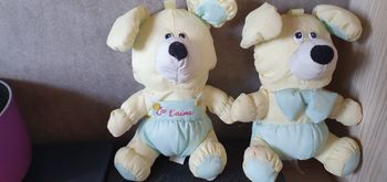 Lot de 2 Adorables doudous