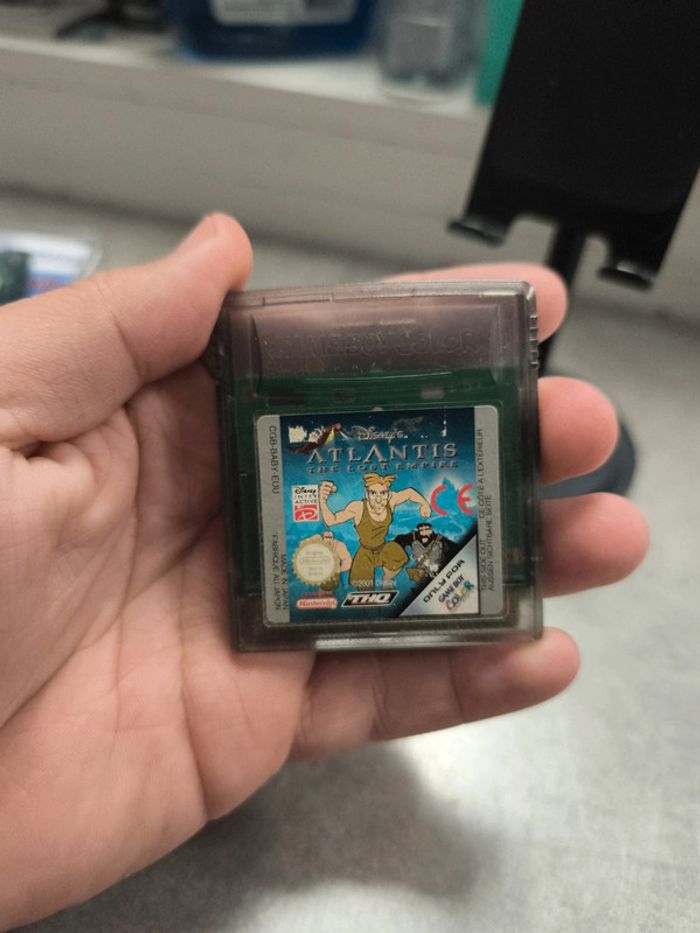 Disney Atlantide game boy color