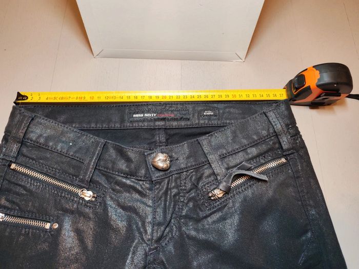 Miss sixty vintage jeans low rise style radio taille basse années 90 2000 y2k taille 34 - photo numéro 3