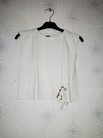 D4163 - tee-shirt fille 8 ans