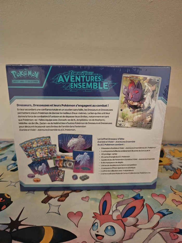 Coffret Pokémon ETB EV09 Aventures Ensemble - photo numéro 6