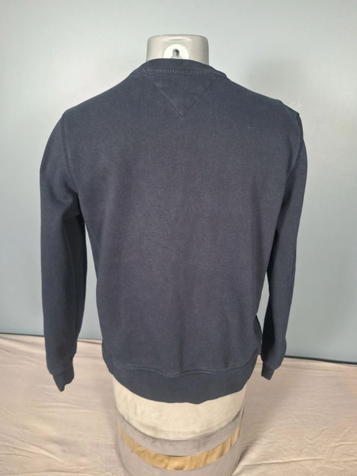 Sweat col rond / crewneck tommy hilfiger homme bleu foncé / taille M full broderie (472) - photo numéro 6