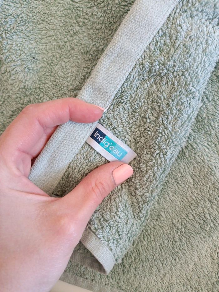Serviette de toilette, de bain x 2 - photo numéro 5