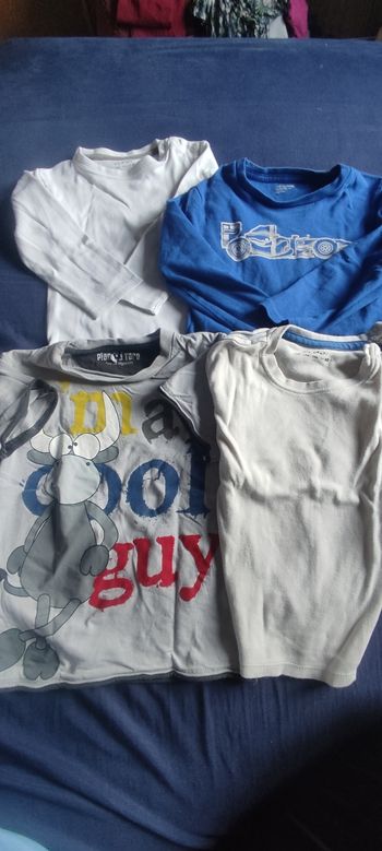 Lot tee shirt enfant 