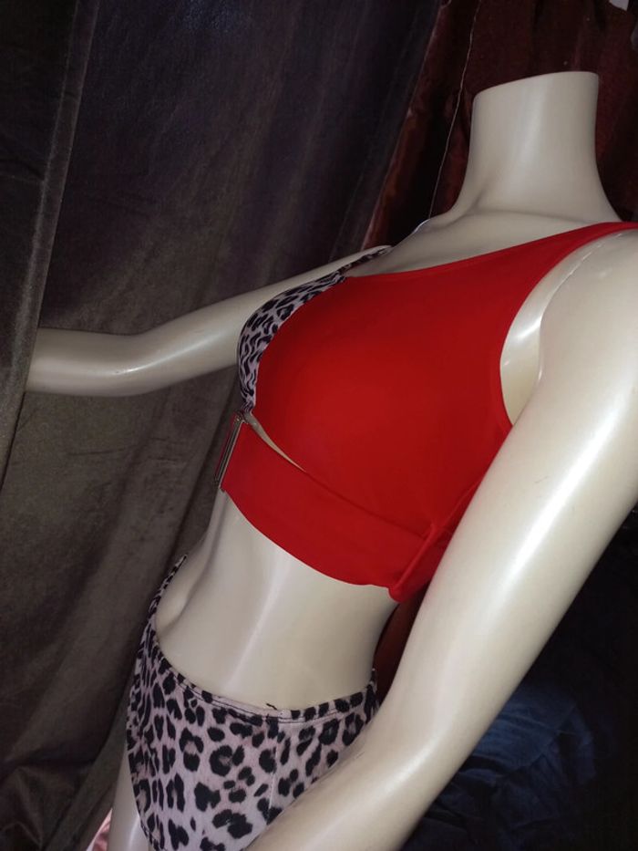 Maillot de bain 2 pièces neuf Taille S bicolore - photo numéro 13