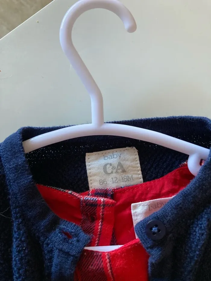 Robe à carreaux 12-18 mois - photo numéro 2