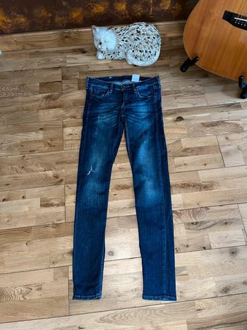 Jeans skinny bleu h&m nickel t25=34=xs