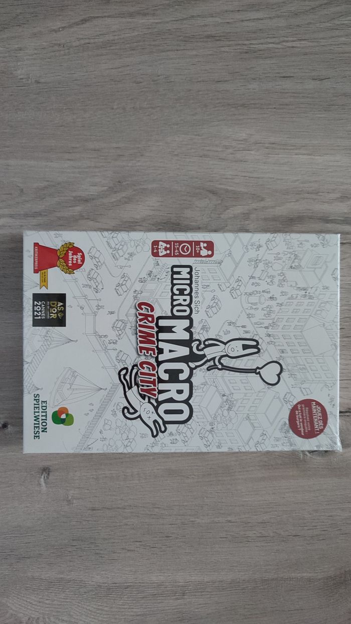 Micro Macro Micromacro crime city Showdown jeu de société complet #SP - photo numéro 2