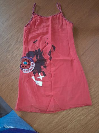 Robe à bretelles Catimini 8 ans