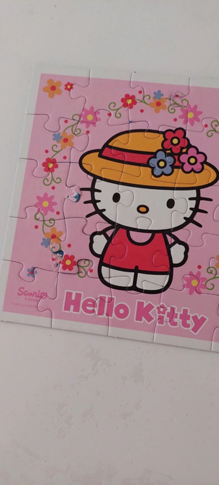 Lot de 4 puzzles Hello Kitty - photo numéro 5