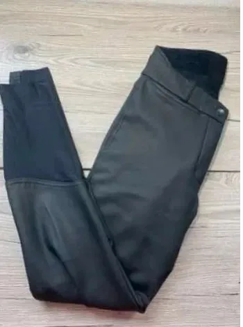 01 Pantalon d’Équitation Imperméable Hiver Fourré Fouganza, Bon État
