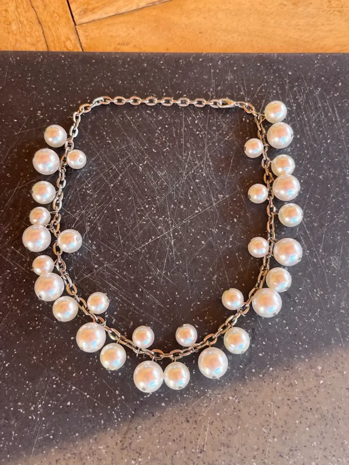 Collier perle - photo numéro 2