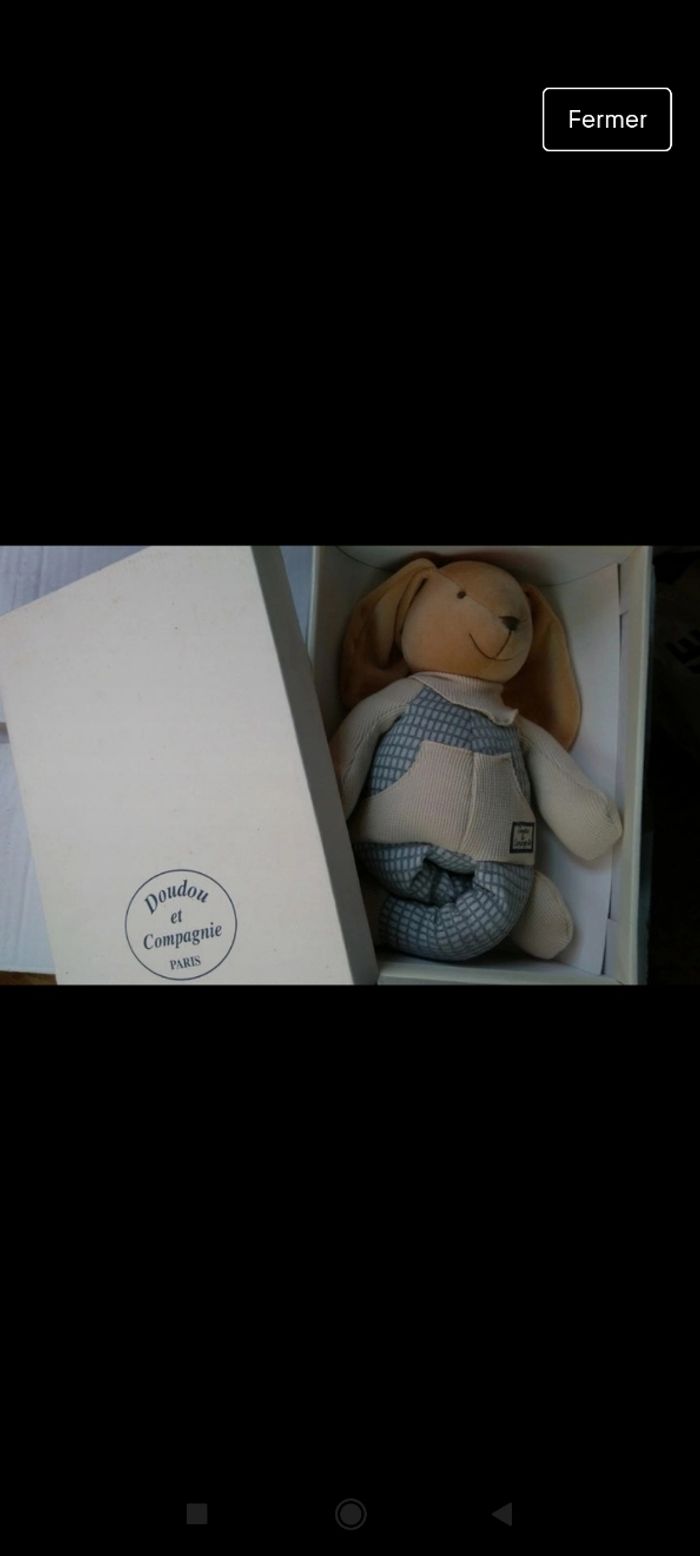 Lapin doudou et compagnie