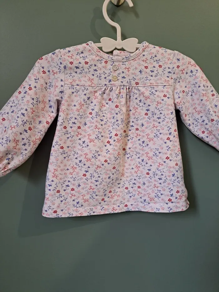 Blouse - Cadet Rousselle - 6 mois - photo numéro 2