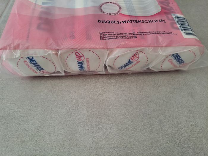 Lot Exceptionnel : 4 Paquets de Disques de Coton Demak'Up Cocoon Neufs - photo numéro 3