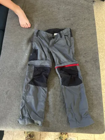 Pantalon short de randonnée enfant