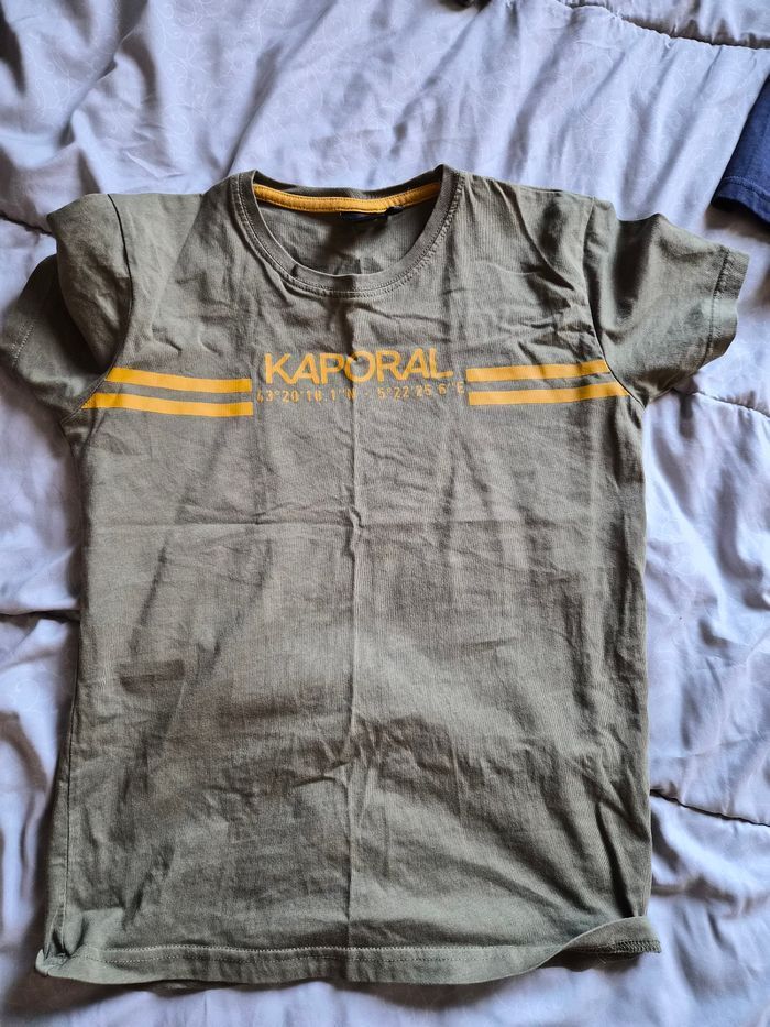 Tee-shirt kaporal garçon 12 ans - photo numéro 1