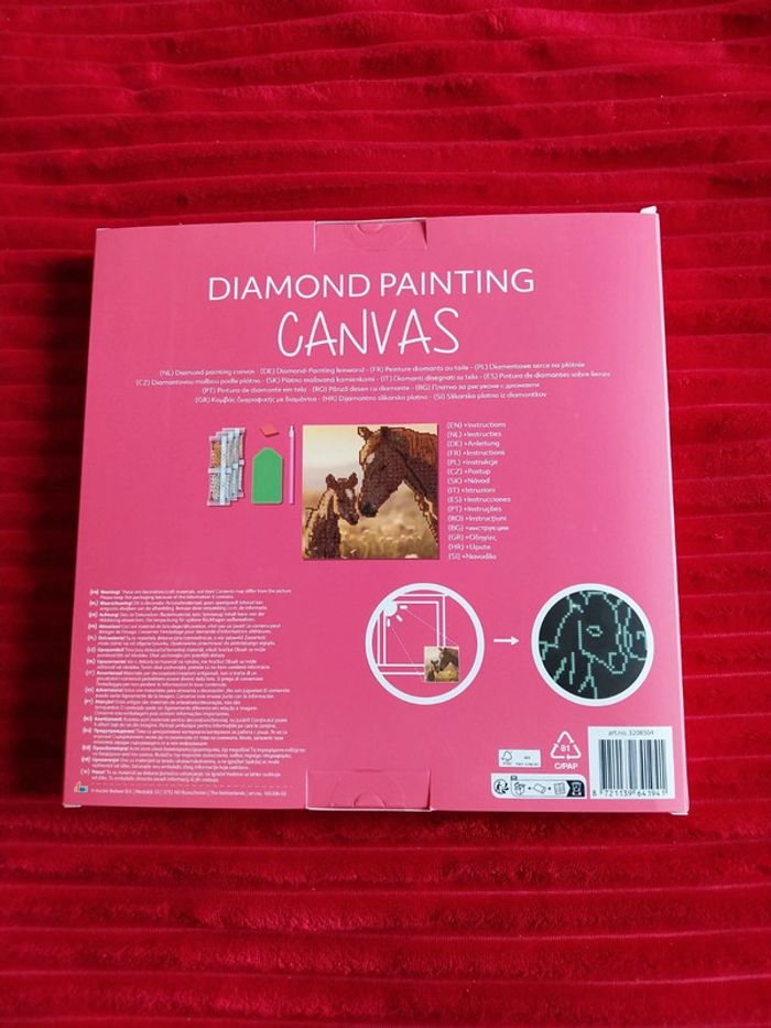 Diamond painting chevaux - photo numéro 2