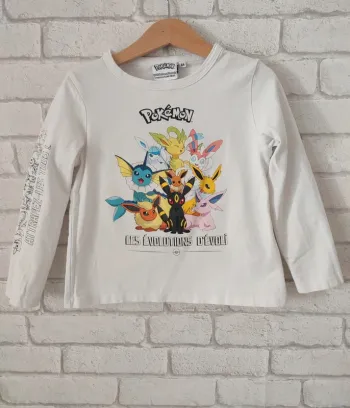 T-shirt Pokémon Évoli – 6 ans
