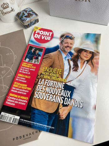 Point de vue magazine - enquête la fortune des nouveaux souverains danois