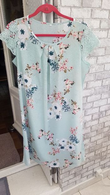 Robe vert clair