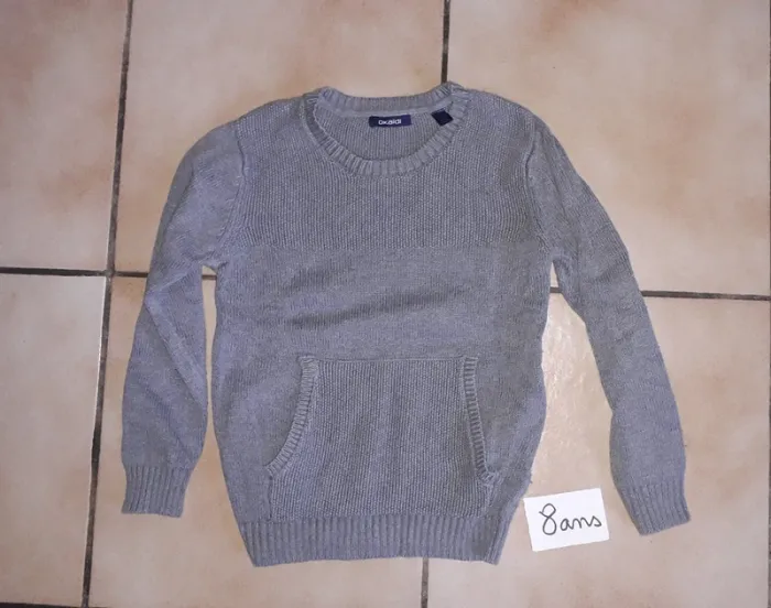 Pull 8 ans garçon