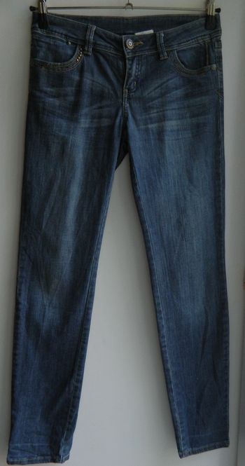 Jeans T 38 "Camaieu" coupe slim