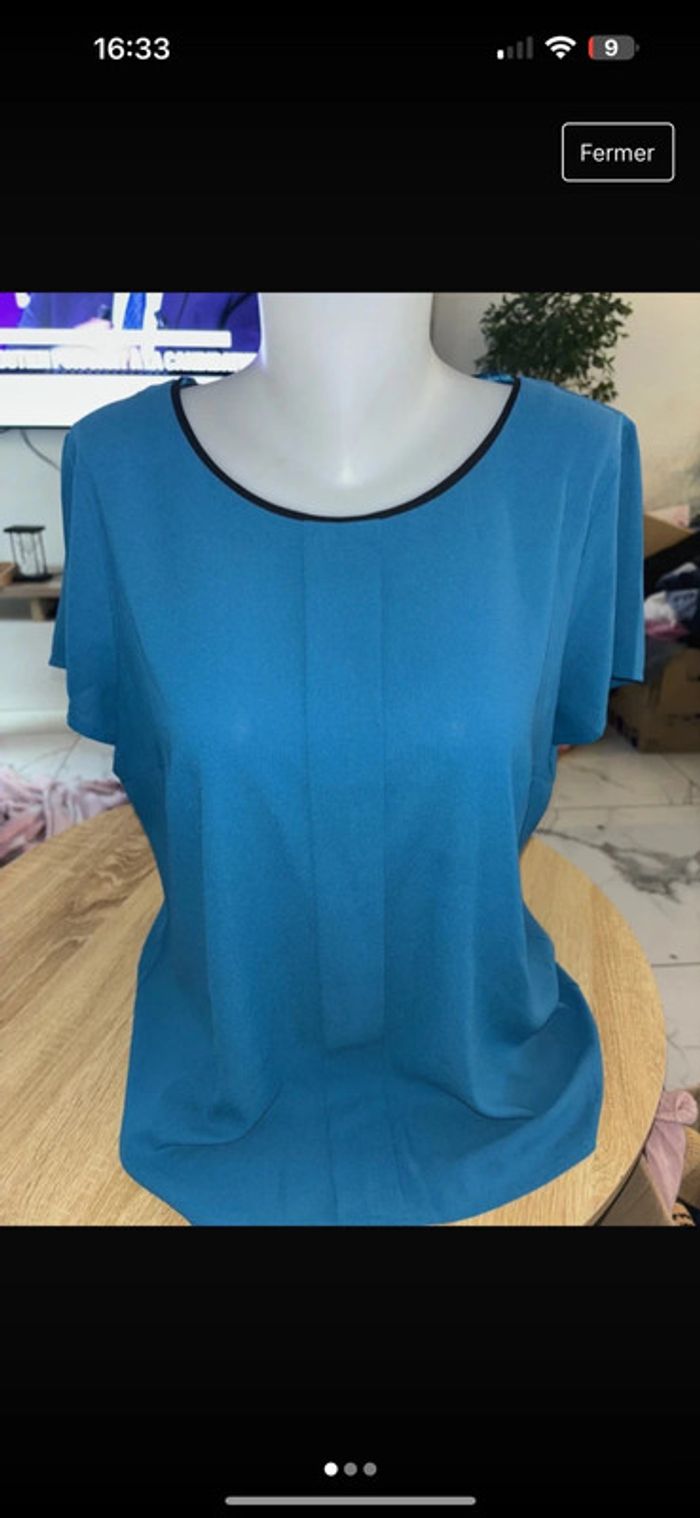 Haut femme magnifique camaïeu taille L excellent état