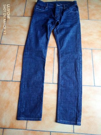 jean slim fit bleu foncé 27 (petit 36)