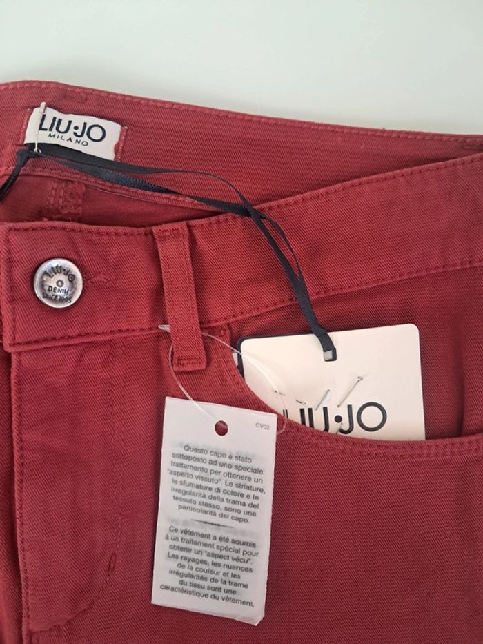 Liu Jo jean bordeau T.34/36 neuf - photo numéro 11