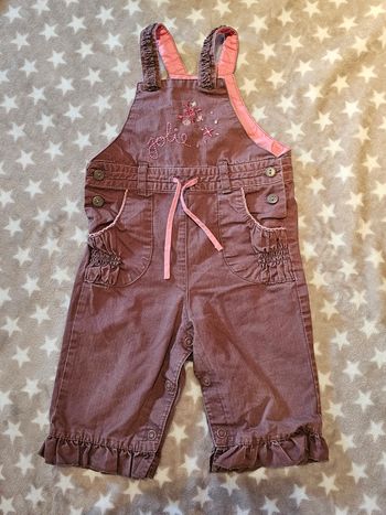 Salopette fille 6 mois