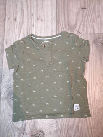 Tee-shirt manches courtes taille 9 mois