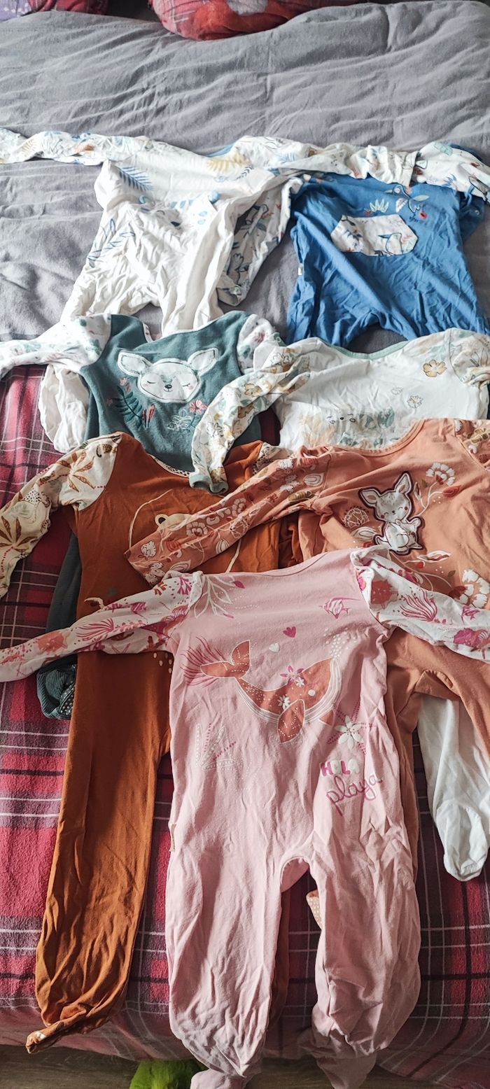 Lot de 7 pyjamas Petit Beguin