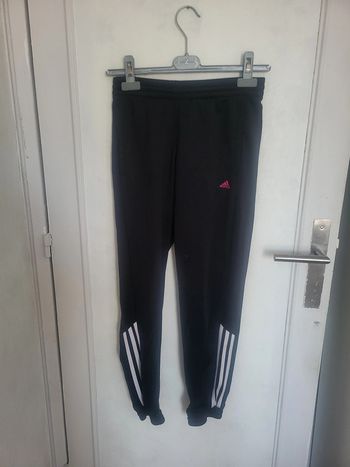 Jogging noir Adidas Taille 12 ans