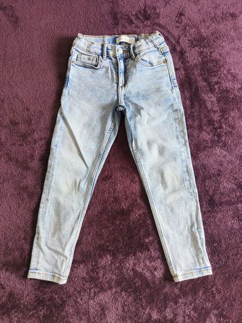 Jeans slim bleu clair fille Zara 6 ans