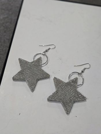 Boucles d'oreilles etoiles