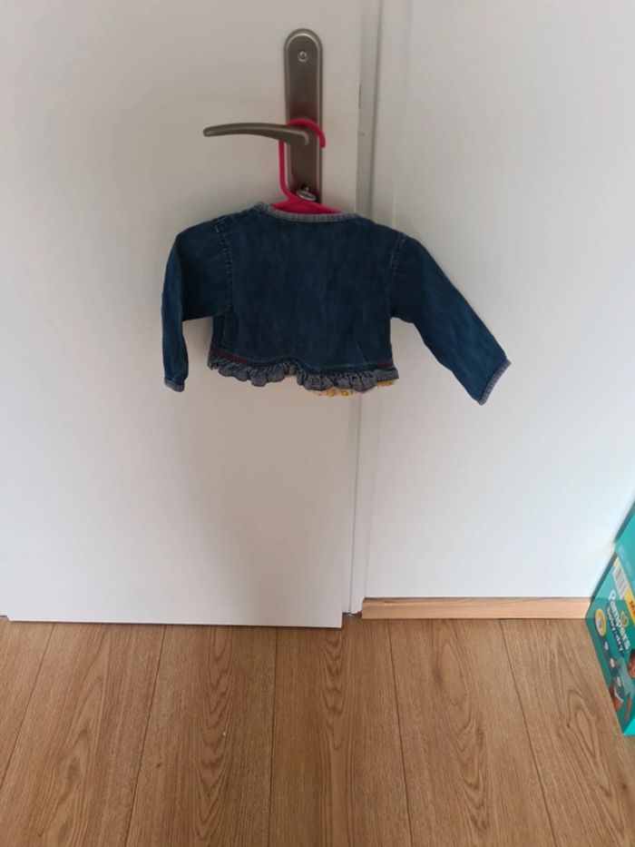Veste en jeans 12 mois - photo numéro 3