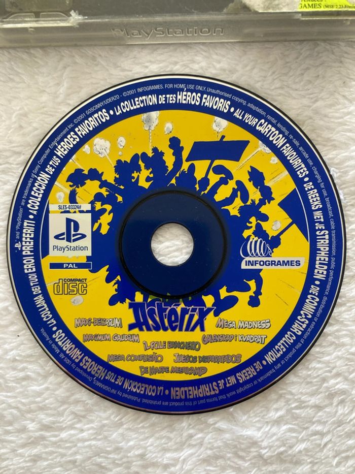 Jeu PS1 Astérix - photo numéro 2