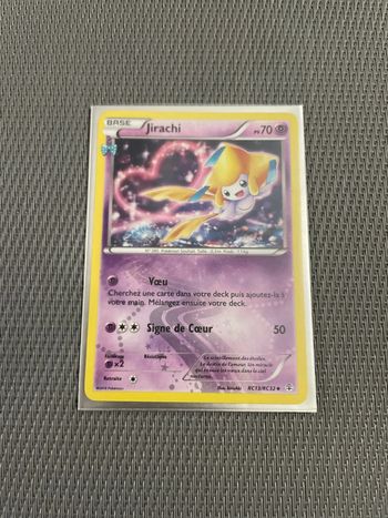 Carte Pokémon Jirachi Holo RC13/RC32 XY Générations FR