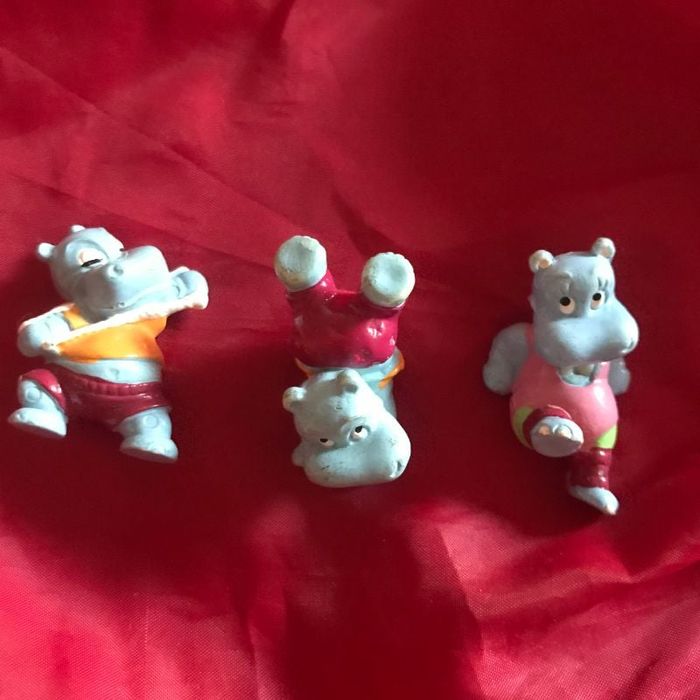 lot 3 figurines hippopotames * prix 1e * kiki60230