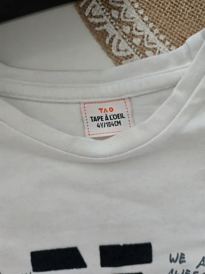 Tee-shirt TAO 4ans - photo numéro 2