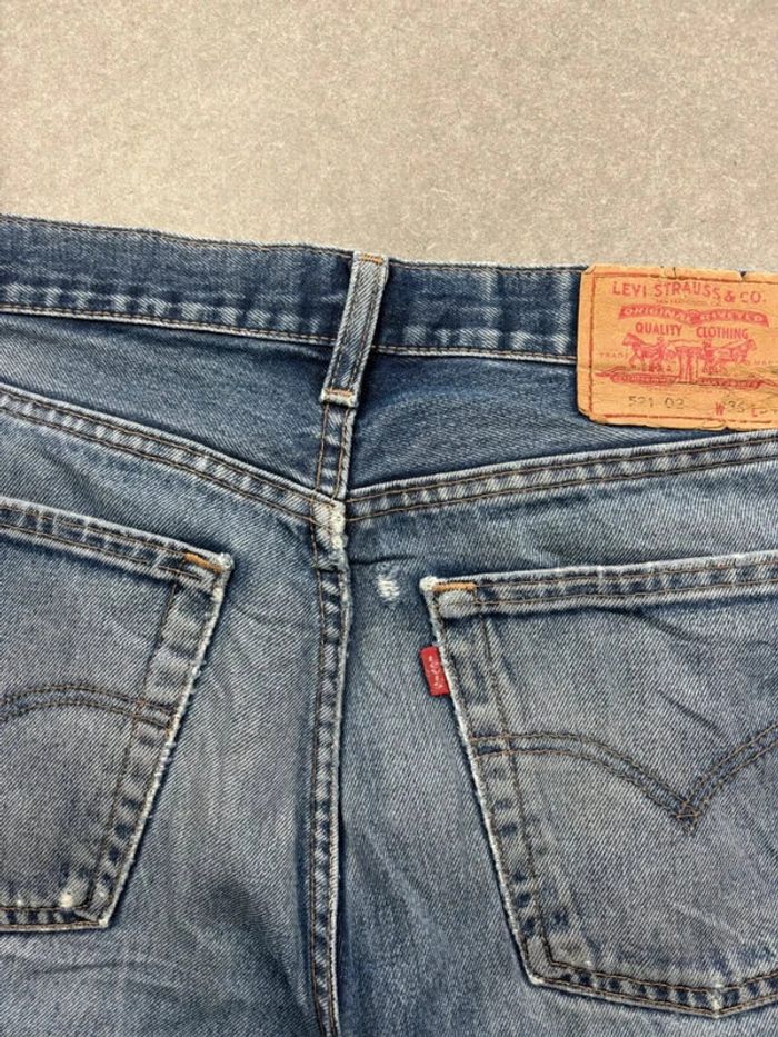 Jean pantalon coupe droite 521 02 levis bleu W36 L34 - photo numéro 7