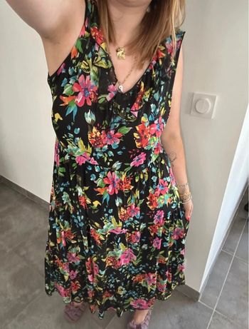 Robe fleurie Intermarché T48