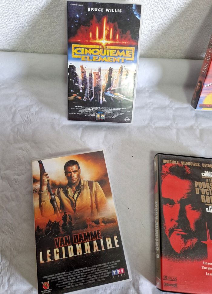 Lot cassette VHS  , film action culte - photo numéro 2